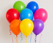 Load image into Gallery viewer, Plain Bright Latex Balloons