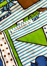 Load image into Gallery viewer, Vintage 1962 | Blue & White Striped Anthropomorphic Apron