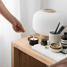 Load image into Gallery viewer, Cha Cha Chocolate Hutwoods Cedar Leaf & Vanilla Bean Candle Luxury Travel Tin