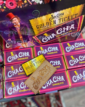 Load image into Gallery viewer, Cha Cha Chocolate Wonka Bar Golden Ticket & Gold Bar