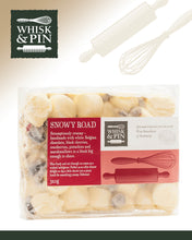 Load image into Gallery viewer, Whisk & Pin Snowy White Chocolate Rocky Road Block