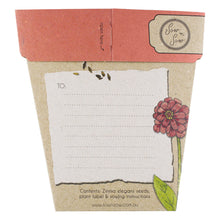 Load image into Gallery viewer, Hooray Zinnia Gift of Seeds