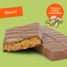 Load image into Gallery viewer, Cha Cha Chocolate Dubai Chocolate Bar - Biscoff
