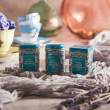 Load image into Gallery viewer, New Vintage Mini Tea Tins Teal

