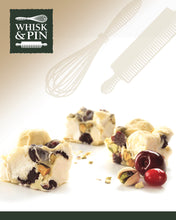 Load image into Gallery viewer, Whisk &amp; Pin Snowy White Chocolate Rocky Road Mini Bar
